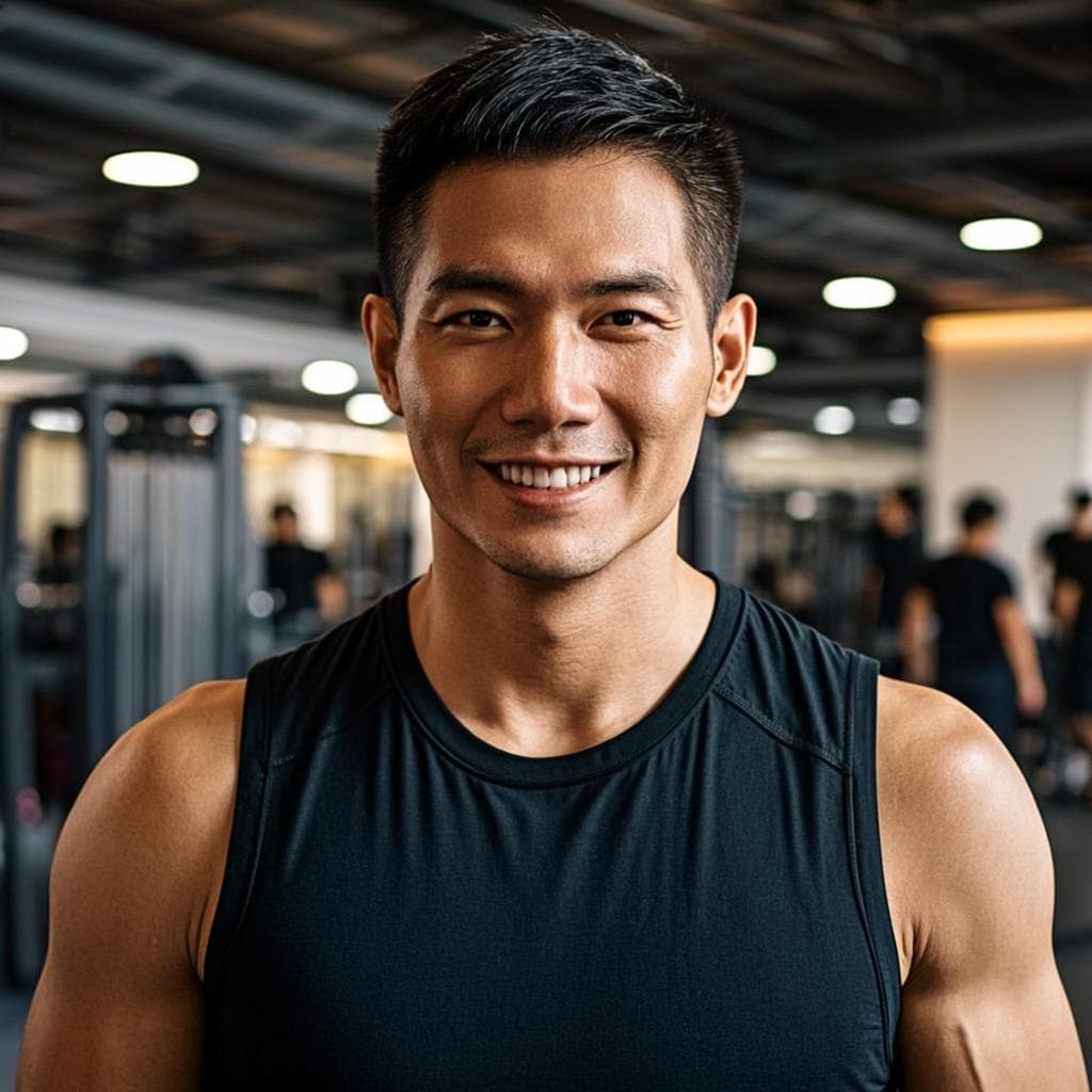 Trainer coaching exercise form